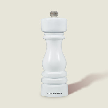 Cole & Mason London White Gloss Salt & Pepper Mills 7